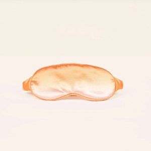 Loftie Orange Ombre Silk Sleep Mask: Luxurious nights with zero lights